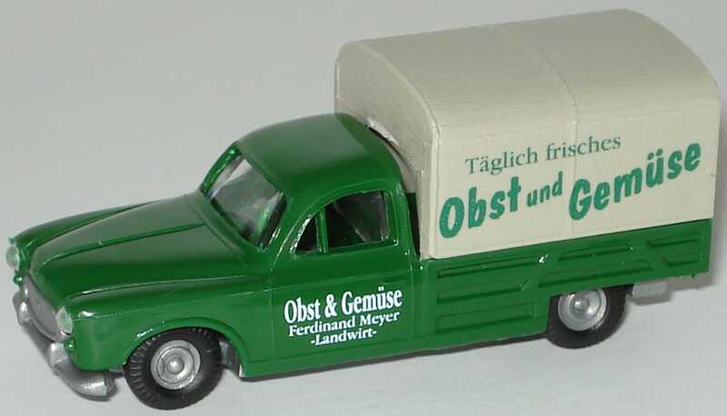 Foto 1:87 Peugeot 403 Pickup Plane Obst & Gemüse, Ferdinand Meyer Busch 42320