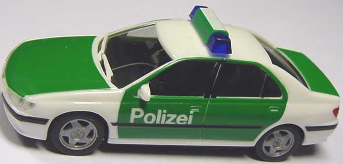 Foto 1:87 Peugeot 406 Polizei herpa 044035