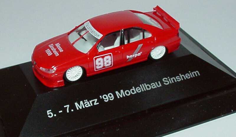 Foto 1:87 Peugeot 406 STW Herpa, Modellbau Messe Sinsheim 1999 Nr.98 herpa 037624