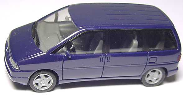 Foto 1:87 Peugeot 806 dunkelblau herpa 021654