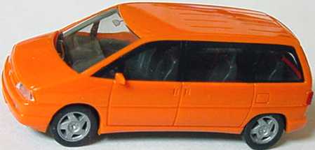 Foto 1:87 Peugeot 806 orange herpa 021654
