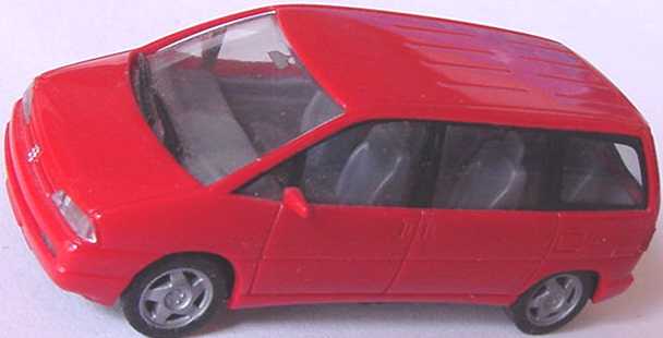 Foto 1:87 Peugeot 806 rot herpa 021654