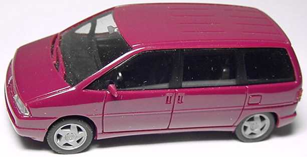 Foto 1:87 Peugeot 806 violett herpa 021654/184137