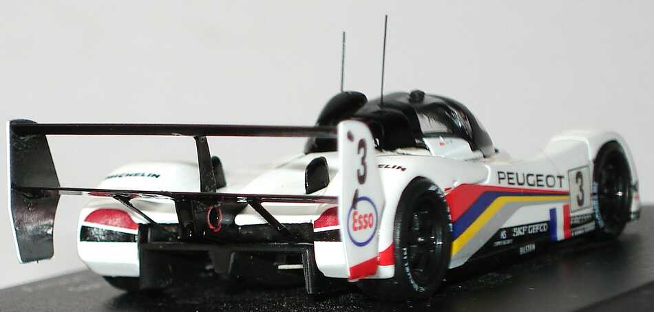 Foto 1:87 Peugeot 905 LeMans 1993 Peugeot, Esso Nr.3 Brabham / Bouchut / Helary (Siegerfahrzeug) Spark 87S008