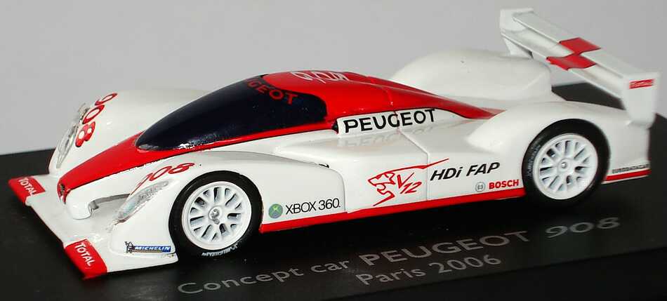 Foto 1:87 Peugeot 908 HDi FAP Concept Car (Pariser Automobilsalon 2006) Spark 87S006