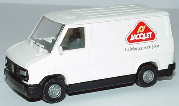 Foto 1:87 Peugeot J5 Kasten Jacquet - Le Moelleux du Jour Praliné 43288