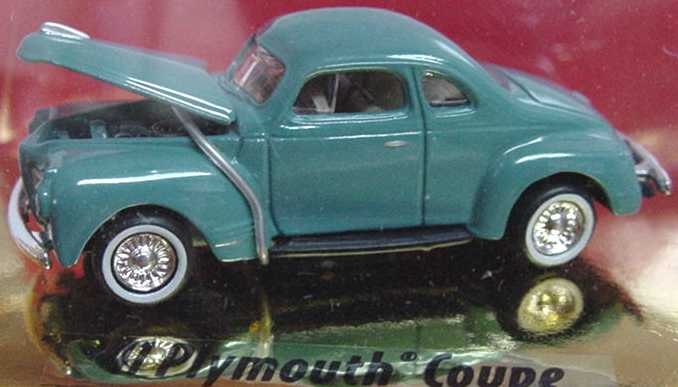 Foto 1:87 Plymouth Coupé (1941) graublau Classic Metal Works 30105