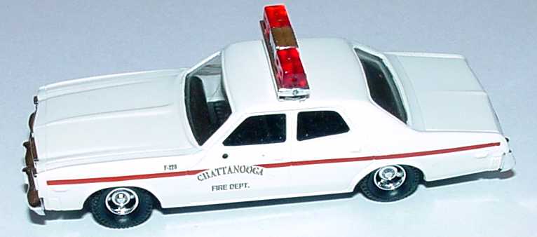 Foto 1:87 Plymouth Fury Chattanooga Fire Dept. Praliné