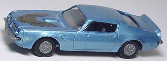 Foto 1:87 Pontiac Firebird 1973 blau-met. mit Adler Praliné 1703