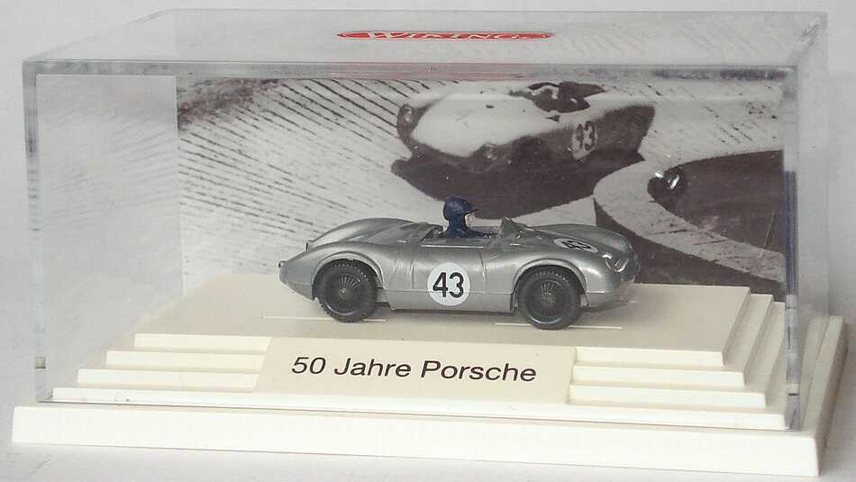 Foto 1:87 Porsche 1500RS Spyder silber Nr.43 50 Jahre Porsche Wiking 1670130