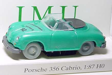 Foto 1:87 Porsche 356 Cabrio grün-met. Spielwarenmesse Nürnberg ´92 I.M.U. 20016