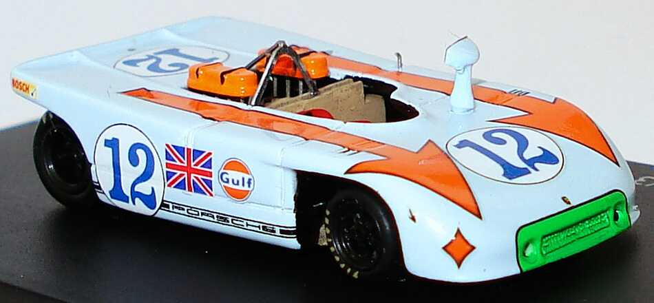 Foto 1:87 Porsche 908/3 Targa Florio 1970 Gulf Nr.12 Jo Siffert / Brian Redman (Siegerfahrzeug) Spark 87S035