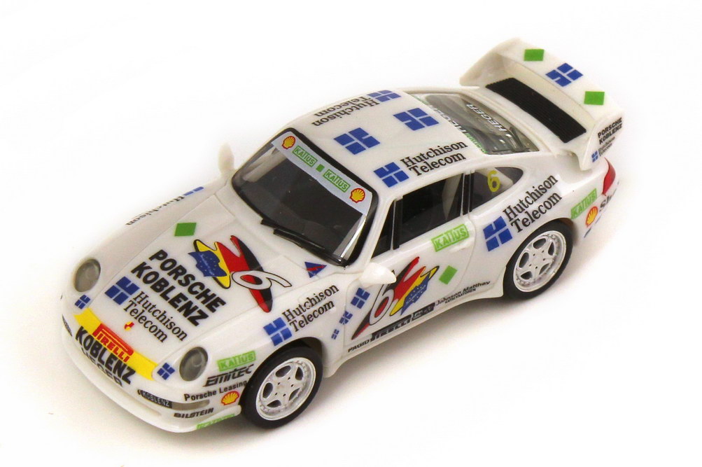 Foto 1:87 Porsche 911 RS Clubsport 993 PSC 1995 PZK Racing Hutchinson Nr.6 Altfried Heger - herpa 036702
