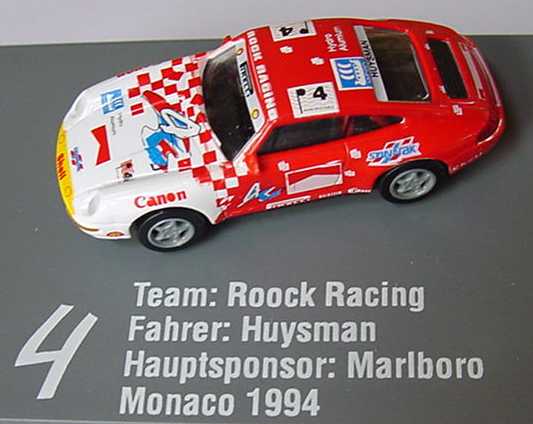 Foto 1:87 Porsche 911 (993) Roock Racing, Marlboro Nr.4, Huysmann euromodell 01305