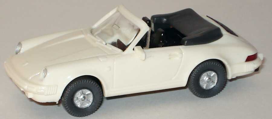 Foto 1:87 Porsche 911 Cabrio weiß Wiking 162