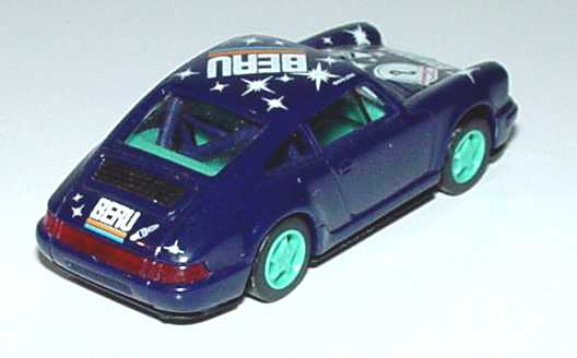 Foto 1:87 Porsche 911 Carrera 2 Cup-Version Beru Nr.8 Fehldruck (Blinker vorne rechts und beide Seiten unbedruckt) euromodell