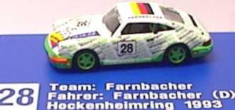 Foto 1:87 Porsche 911 Carrera 2 (Cup-Version) I.M.U./Farnbacher Nr.28 euromodell