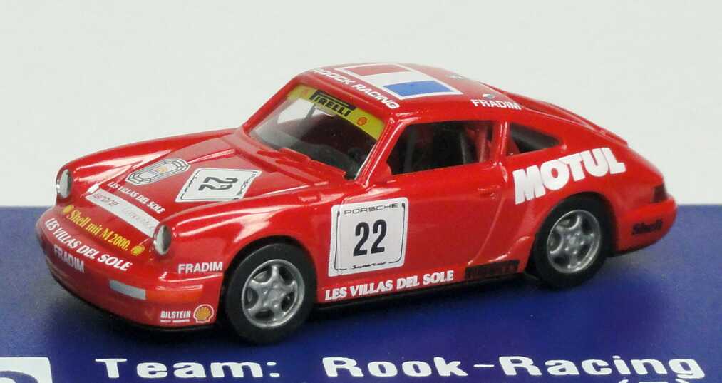 Foto 1:87 Porsche 911 Carrera 2 (Cup-Version) PCC ´93 Roock-Racing, Motul Nr.22, Fradim euromodell 01210