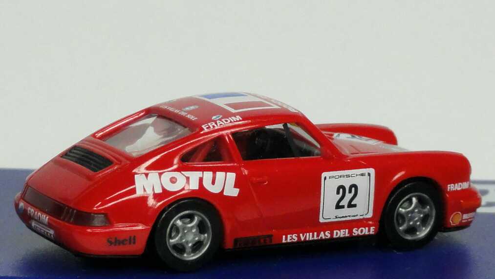 Foto 1:87 Porsche 911 Carrera 2 (Cup-Version) PCC ´93 Roock-Racing, Motul Nr.22, Fradim euromodell 01210