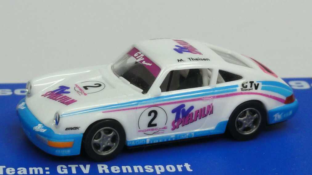 Foto 1:87 Porsche 911 Carrera 2 (Cup-Version) PCC ´94 GTV, TV Spielfilm Nr.2, M. Theisen euromodell 01231