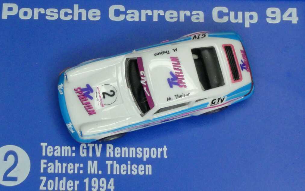 Foto 1:87 Porsche 911 Carrera 2 (Cup-Version) PCC ´94 GTV, TV Spielfilm Nr.2, M. Theisen euromodell 01231