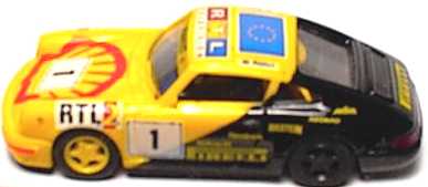 Foto 1:87 Porsche 911 Carrera 2 Cup-Version RTL, Shell Nr.1 euromodell