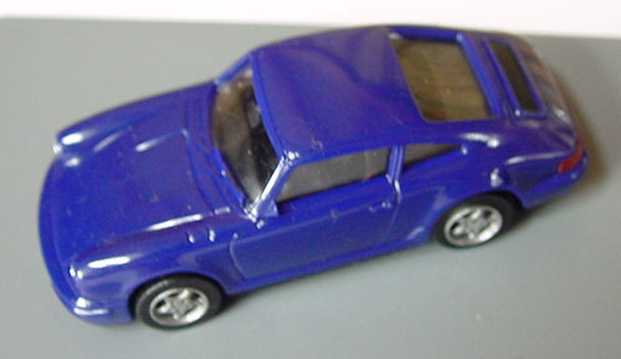 Foto 1:87 Porsche 911 Carrera 2 (Cup-Version) dunkelblau euromodell 00220