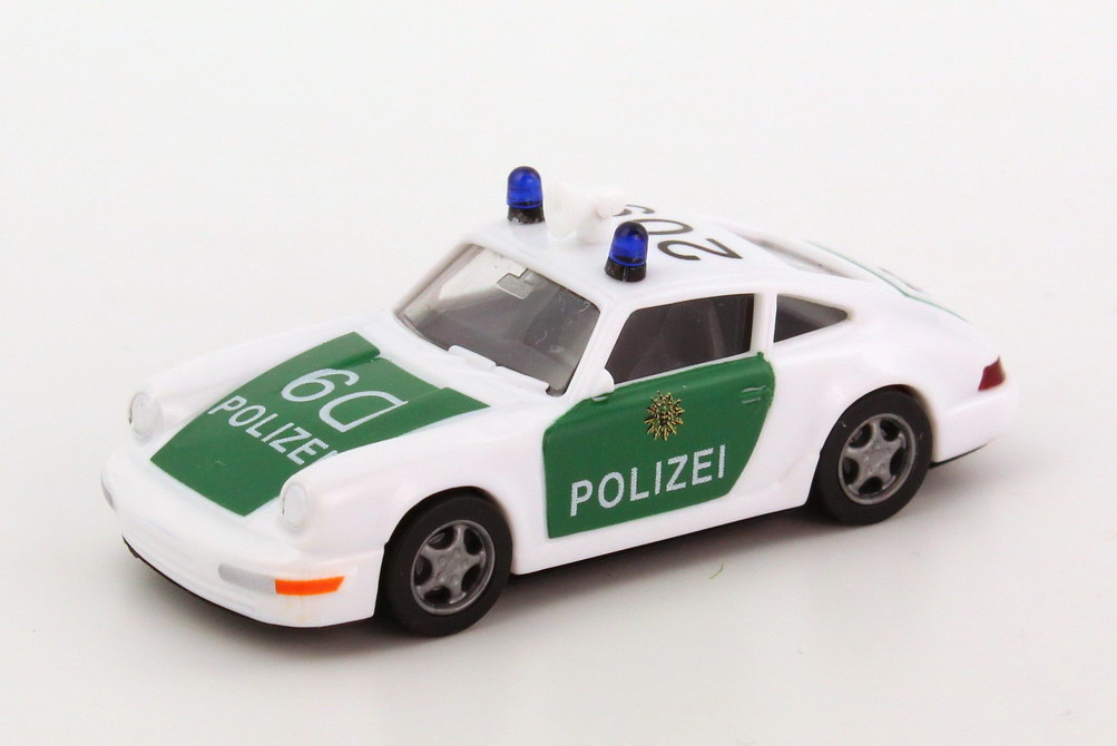 Foto 1:87 Porsche 911 Carrera 2 Cup-Version Polizei BW D9, 209 euromodell 00281