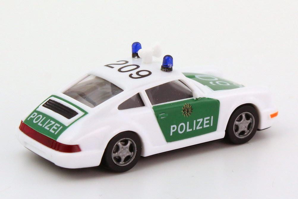 Foto 1:87 Porsche 911 Carrera 2 Cup-Version Polizei BW D9, 209 euromodell 00281