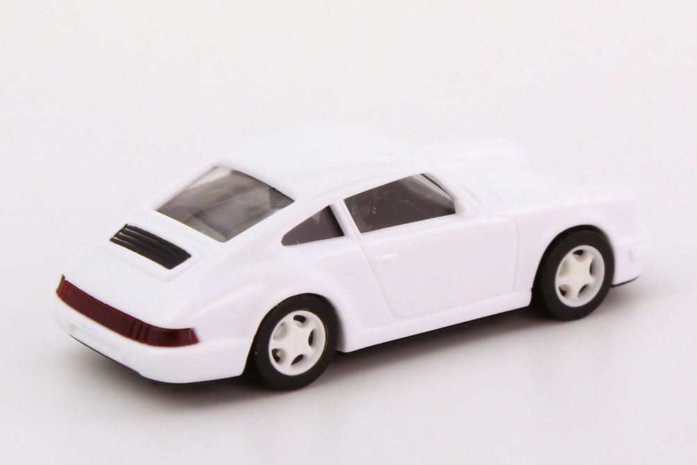 Foto 1:87 Porsche 911 Carrera 2 Cup-Version weiß, Felgen weiß euromodell