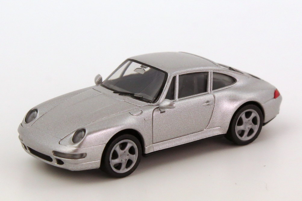 Foto 1:87 Porsche 911 Carrera 4S (993) silber-met., IA schwarz herpa 031943