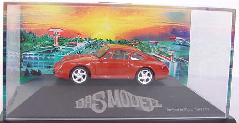 Foto 1:87 Porsche 911 Carrera 4S rot Das Modell herpa