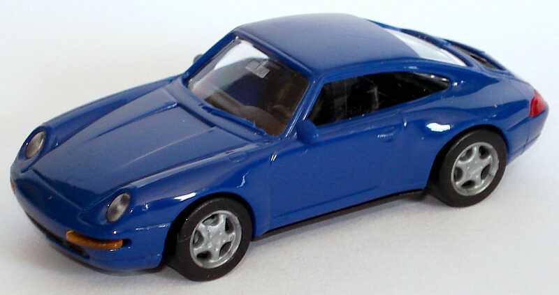 Foto 1:87 Porsche 911 Carrera 4 (993) dunkelblau euromodell 00361