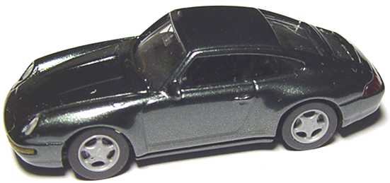 Foto 1:87 Porsche 911 Carrera 4 (993) dunkelgrün-met. euromodell