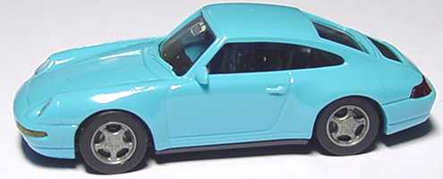 Foto 1:87 Porsche 911 Carrera 4 (993) hellblau euromodell 00399