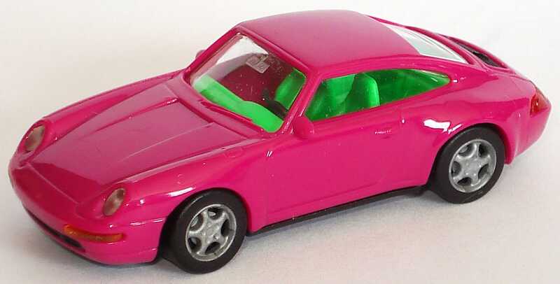 Foto 1:87 Porsche 911 Carrera 4 (993) violett, IA grün euromodell 00361