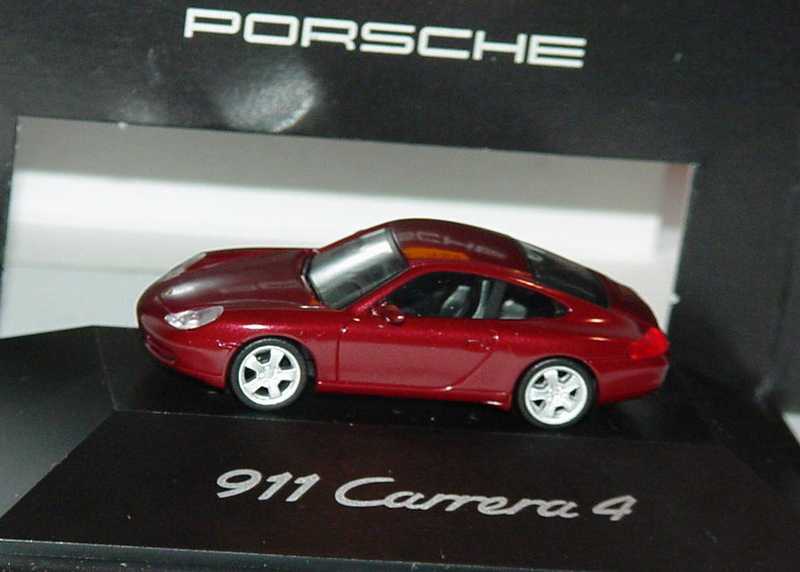 Foto 1:87 Porsche 911 Carrera 4 (996) arenarot-met. (Porsche) herpa WAP02203299