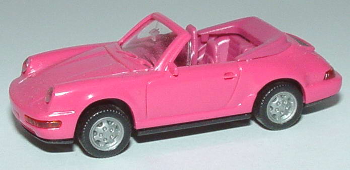 Foto 1:87 Porsche 911 Carrera 4 Cabrio pink Wiking 16502