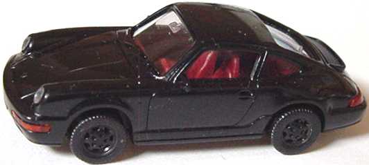 Foto 1:87 Porsche 911 Carrera 4 schwarz Wiking 16401