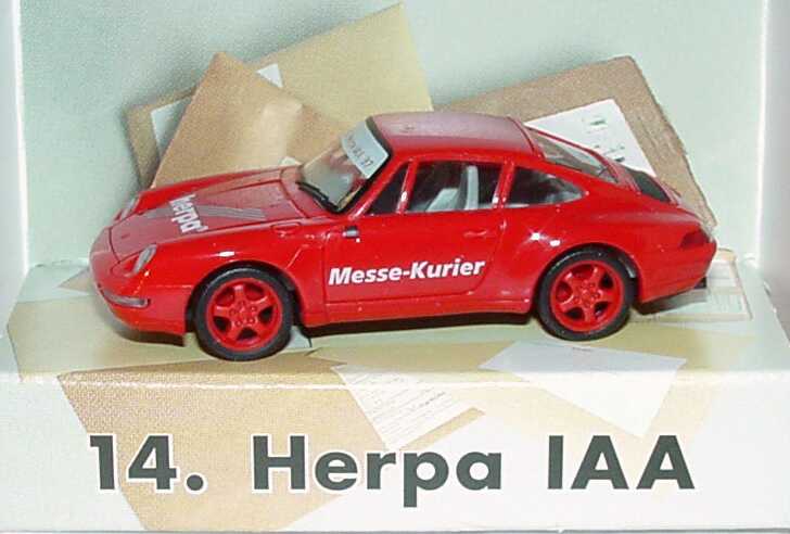 Foto 1:87 Porsche 911 Carrera (993) Herpa Messe-Kurier, 14. Herpa IAA ´97 herpa 227551
