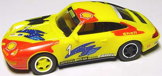 Foto 1:87 Porsche 911 Carrera (993) Pirelli, Shell, RTL Nr.1, Heger euromodell