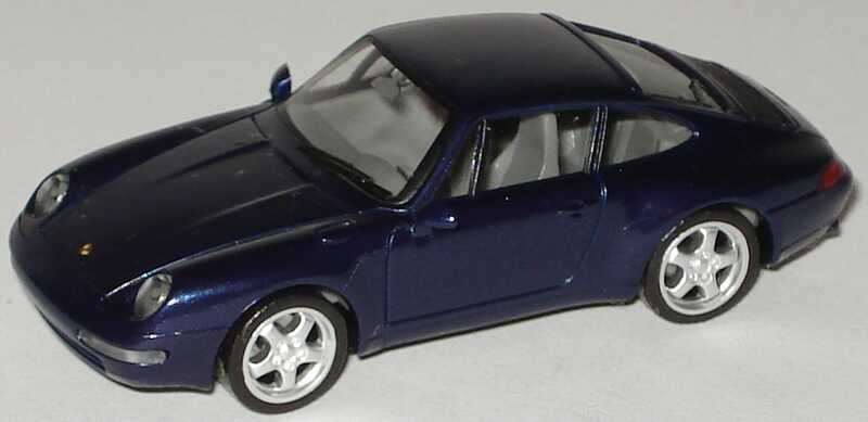 Foto 1:87 Porsche 911 Carrera (993) dunkelblau-met. herpa 032162