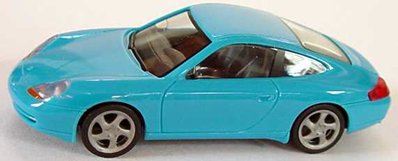 Foto 1:87 Porsche 911 Carrera (996) hellblau herpa 022484