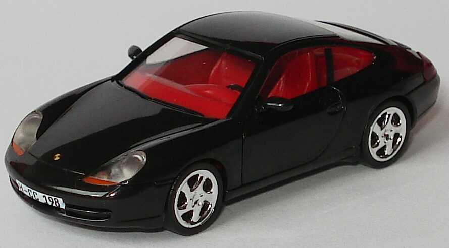 Foto 1:87 Porsche 911 Carrera (996) schwarz Collector´s Club ´98 (ohne PC-Box) herpa 194150