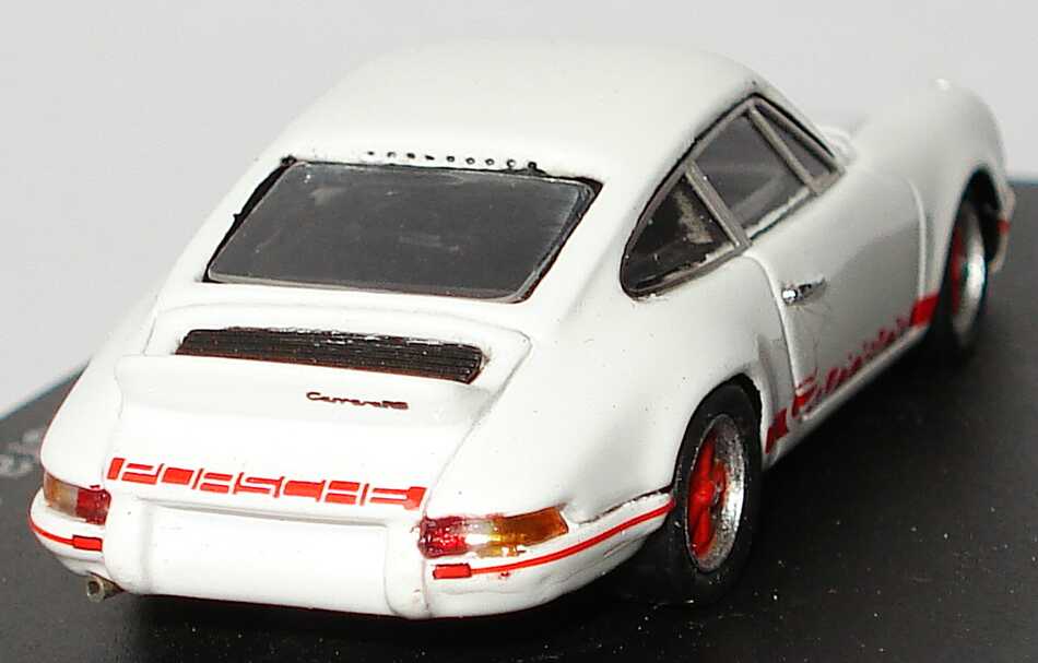 Foto 1:87 Porsche 911 Carrera RS 2,7 weiß/rot Spark 87S011
