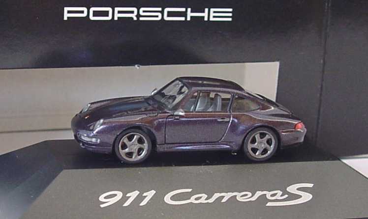 Foto 1:87 Porsche 911 Carrera S (993) violett-met. Werbemodell herpa WAP022014