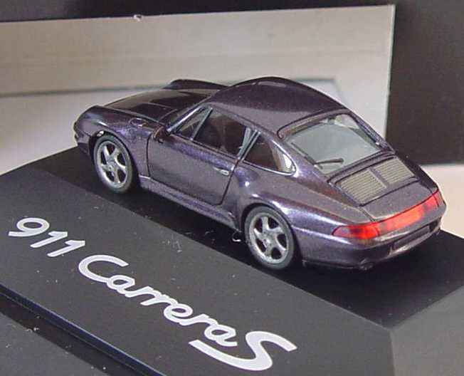 Foto 1:87 Porsche 911 Carrera S (993) violett-met. Werbemodell herpa WAP022014