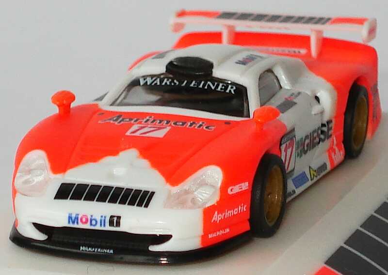 Foto 1:87 Porsche 911 GT1 FIA GT 1997 Marlboro (zensiert), JB Racing Nr.17, Baldi / Collard (Mugello 4 Hours) MGM 4015p