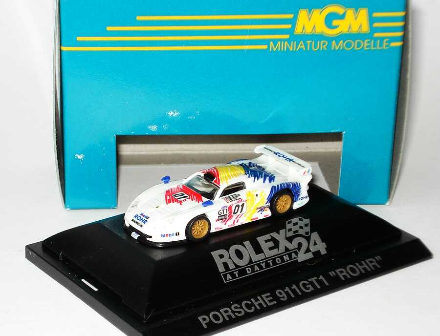 Foto 1:87 Porsche 911 GT1 Rolex 24 At Daytona 1998 Rohr Motorsport Nr.01, McNish / Sullivan / D. Mueller / Alzen / J. Mueller MGM 4016p
