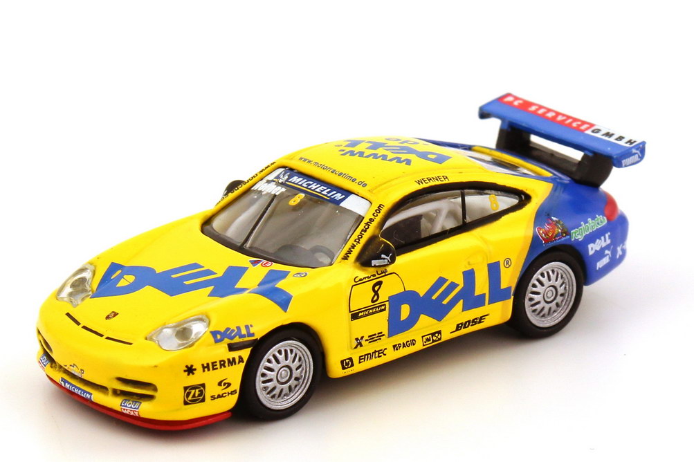 Foto 1:87 Porsche 911 GT3 Cup (996) PCC 2005 DELL Nr.8, Werner Schuco 25227